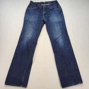 7 For All Mankind Jeans Mens 32x32 Blue Austyn Relaxed Straight Leg Denim